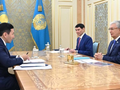 
                    Токаев принял председателя правления АО «Самрук-Қазына» Нурлана Жакупова
                