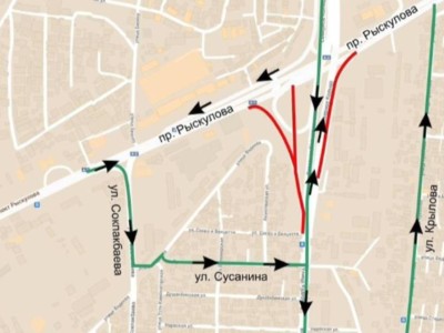 
                    В Алматы перекроют съезды на транспортной развязке
                