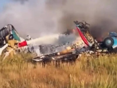 
                    Самолет потерпел крушение в Акмолинской области
                