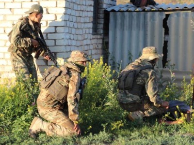 
                    «Вершина братства-2024»: в области Жетicу проходит казахстанско-беларусское  учение 
                