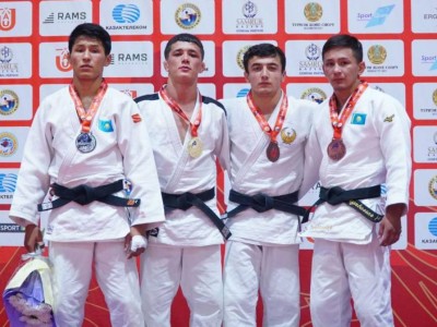 
                    27 медалей выиграли казахстанцы на Кубке Азии по дзюдо 
                