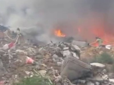 
                    Огнеборцы Астаны ликвидировали пожар на полигоне ТБО 
                