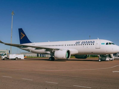
                    Air Astana пополнилась новым самолетом
                