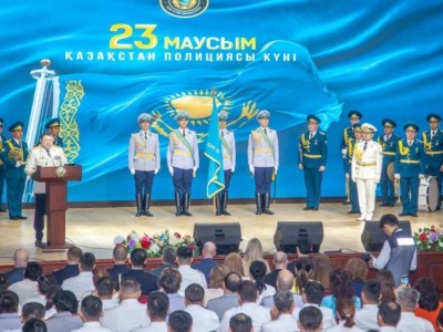 
                    В МВД Казахстана отметили День полиции  
                