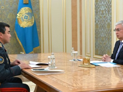 
                     Токаев поручил главе МЧС обеспечить безопасность граждан 
                