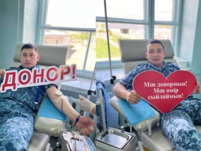 
                    Сотрудник колонии с редкой группой крови стал донором для 5-летнего ребенка в области Абай  
                