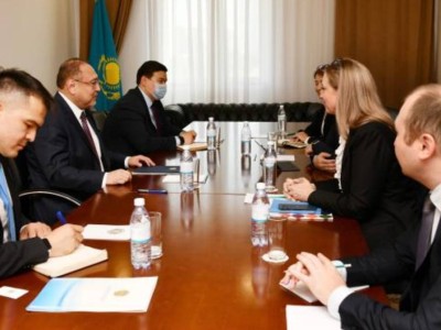 
                    В Астане обсудили вопросы окружающей среды с представителем ООН 
                