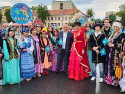 
                    Культурное наследие казахского народа было представлено в Гродно
                