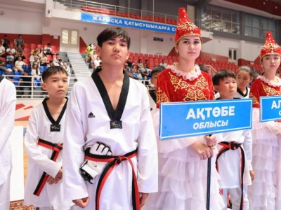
                    Открытый республиканский турнир по таеквондо проходит в Талдыкоргане
                