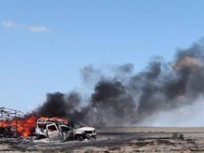 
                    Трех иностранцев спасли из огня в Атырауской области
                