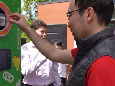 
                    В Алматы появился уникальный фандомат казахстанского производства
                