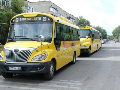 
                    На опасных автобусах возили жамбылских школьников
                
