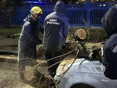 
                    Последствия непогоды в Алматы устранены
                