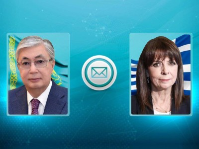
                    Токаев поздравил Президента Греции
                