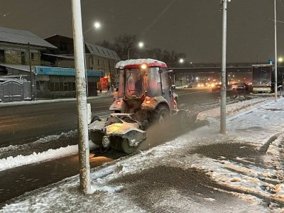 
                    В Алматы выпал снег высотой 15 см
                