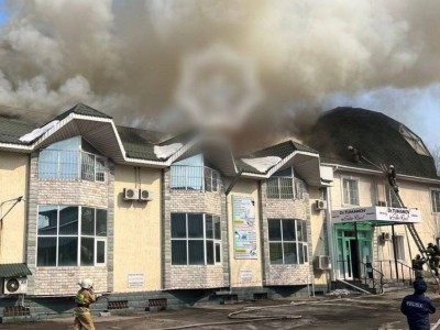 
                    Пожар произошел в одной из клиник Алматы
                