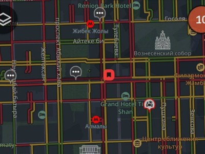 
                    10-балльные пробки в Алматы наблюдаются после землетрясения
                