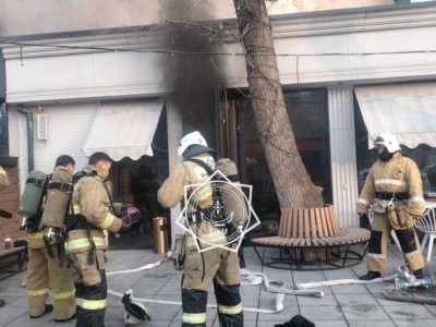 
                    Кофейня загорелась в Шымкенте
                