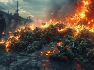 
                    Более 200 кг марихуаны сожгли полицейские в Карагандинской области
                