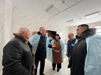 
                    Ветхое здание больницы полностью отремонтировали в области Улытау
                