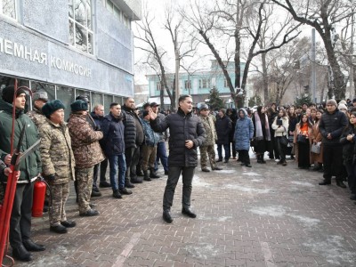 
                    Как прошла сейсмотренировка в Алматы – фоторепортаж
                