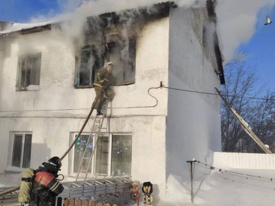 
                    Семь человек эвакуировали из-за пожара в СКО
                