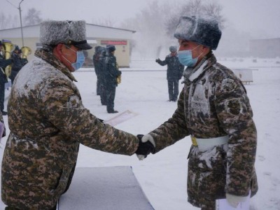 
                    В Алматы состоялся первый выпуск младших специалистов учебного центра военного института
                
