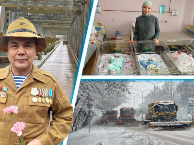 
                    Первая тройня в Алматы, миллиардные хищения, возвращение кандасов, сильный снегопад – итоги дня
                