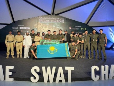 
                    Бронзу на «Олимпиаде спецназа» завоевали казахстанцы
                