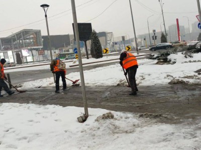 
                    Уборка снега в Алматы контролируется круглосуточно
                