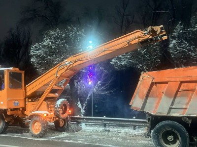 
                    В Алматы вывезено 3750 рейсов самосвалов снега
                