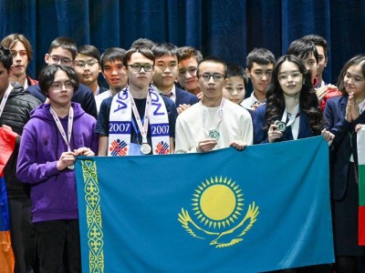 
                    Школьники из Алматы заняли III место на XX Международной Жаутыковской олимпиаде
                