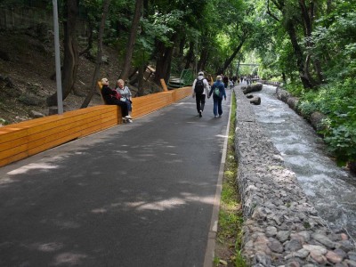 
                    50-метровая горка для катаний появится на пруду Терренкура в Алматы
                