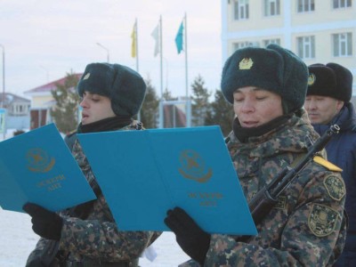 
                    Более 700 солдат Нацгвардии РК приняли военную присягу в столице
                