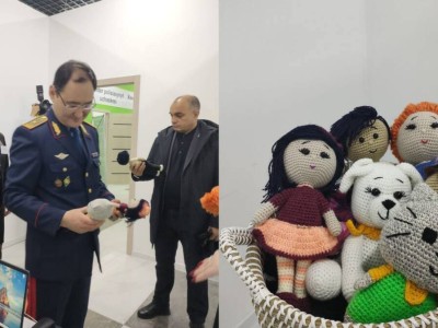 
                    Экоигрушки для детей, пострадавших от насилия, изготовили осужденные женщины
                