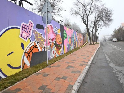 
                    На заброшенном участке в Алматы впервые появилась стрит-арт галерея под открытым небом
                