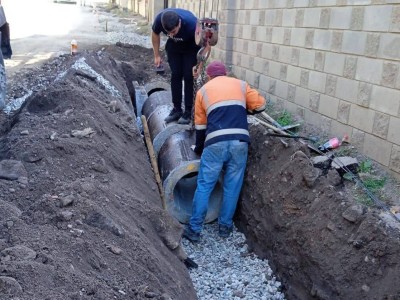
                    В Наурызбайском районе строят арычные системы
                
