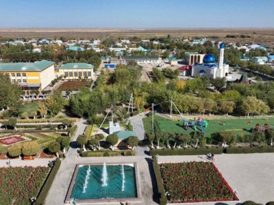 
                    Президент посетил село имени Наги Ильясова
                