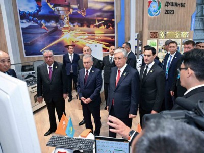 
                    Президент посетил выставку «ЭКСПО Центральная Азия-2023»
                