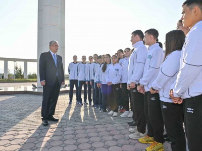 
                    Президенту рассказали об уникальном центре олимпийской подготовки в Алматинской области
                