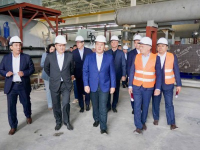 
                    Премьер проверил строительство ТЭЦ-3 и газовых теплостанций в Астане
                