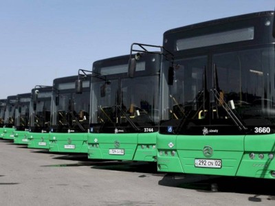
                    В Алматы полностью обновлен подвижной состав четырех маршрутов
                