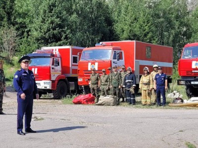 
                    Спасатели провели учения в природном парке «Медеу»
                
