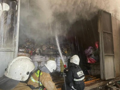 
                    Пожар на барахолке ликвидировали в Алматы
                
