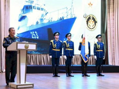 
                    В Астане прошло торжественное собрание в честь 30-летия Военно-морских сил РК
                