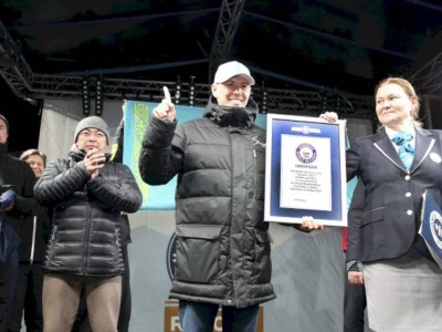 
                    Горный курорт «Шымбулак» вошел в Книгу рекордов Гиннесcа
                