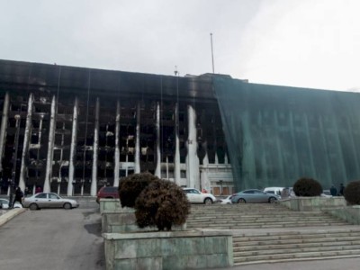 
                    Реконструкция здания горакимата продолжается в Алматы
                