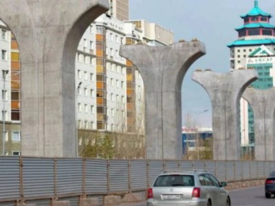 
                    Монтаж балок для ЛРТ в Астане закончится до конца года
                