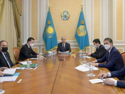 
                    Президент РК провел совещание с руководителями отдельных госорганов
                