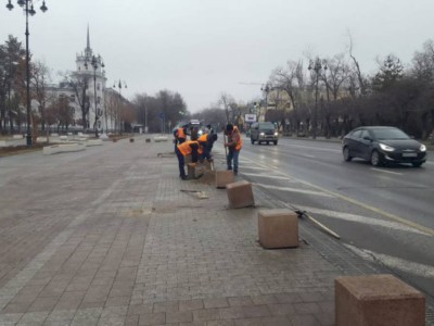 
                    В Алматы продолжается восстановление дорожной инфраструктуры города
                